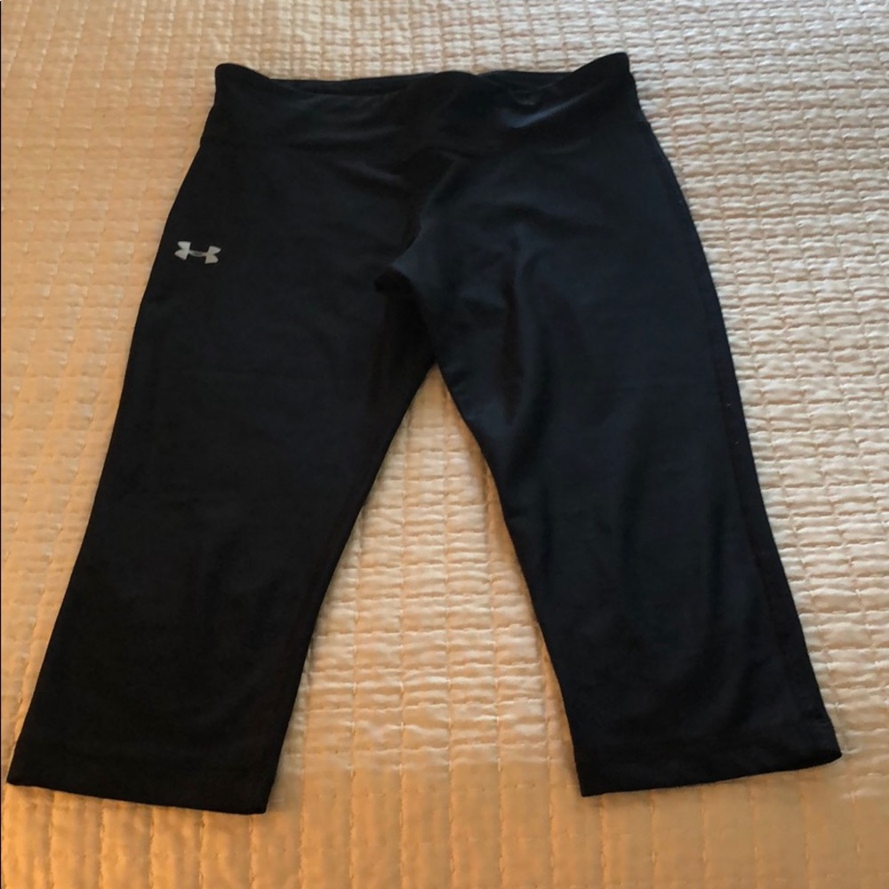 Under Armour compression capri length